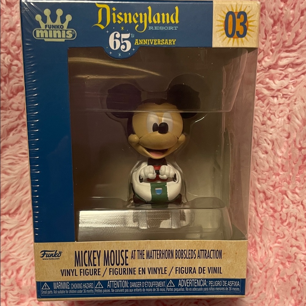 Funko Mickey Mouse at Matterhorn Bobsleds Vinyl Figure